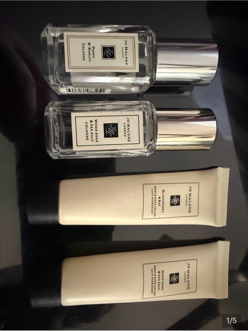 Jo Malone Mini Cologne & Cream Set - Silver & Cream